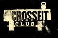 Crossfit Club typographical vintage grunge style poster. Retro vector illustration. Royalty Free Stock Photo